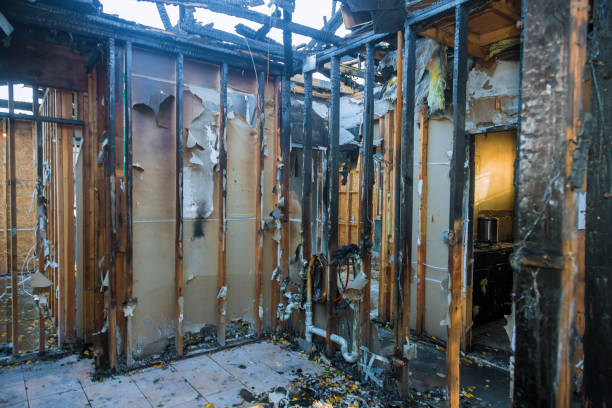 Professional Fire Damage Repair technician working in Paradise Valley, AZ